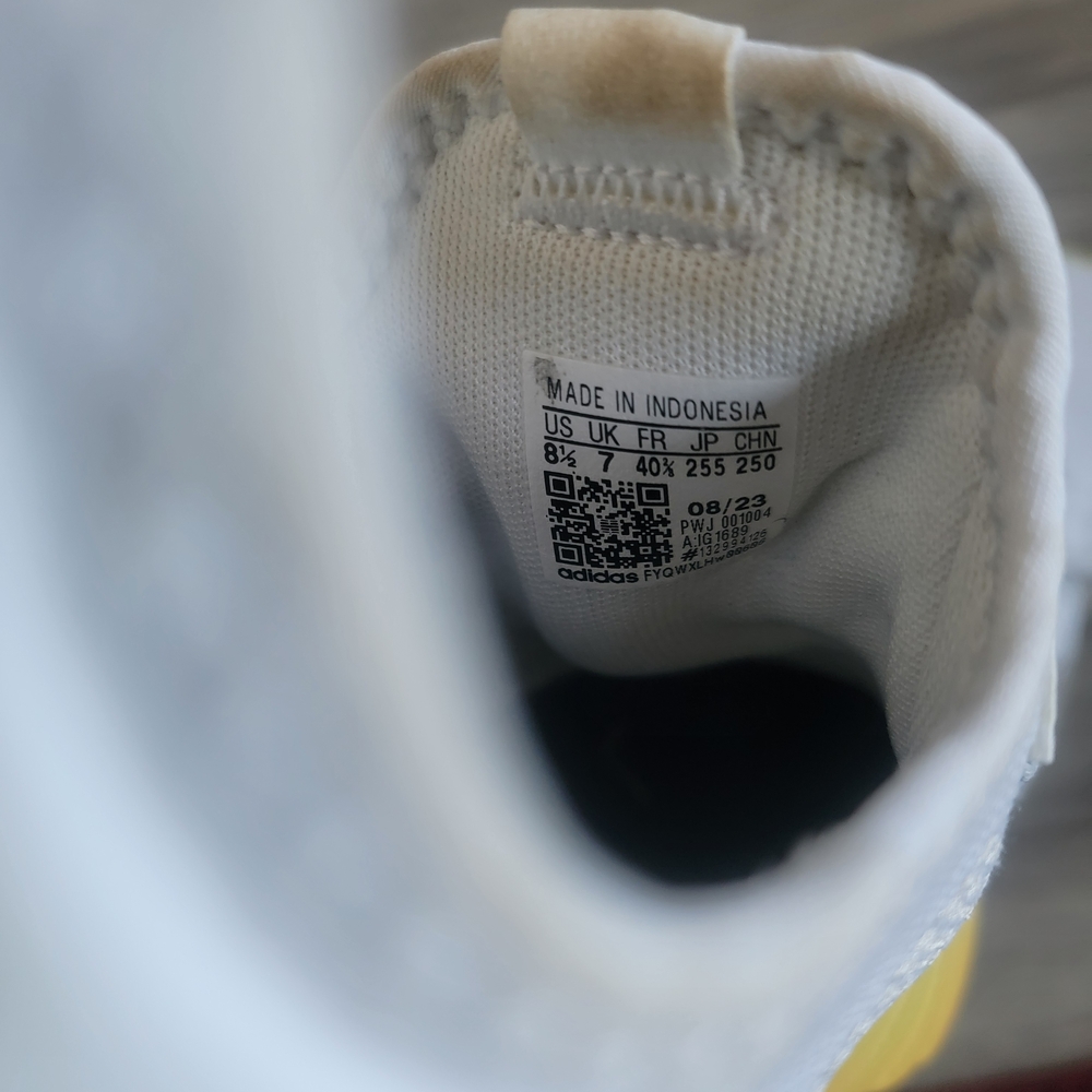 Adidas Kaptir Flow White Sneakers - Picture 4 of 6